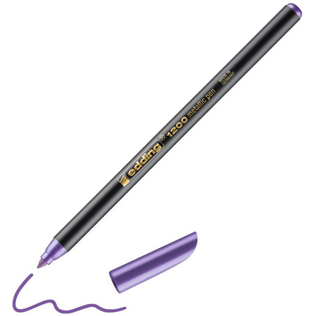 RET. EDDING 1200 METALIC VIOLETA