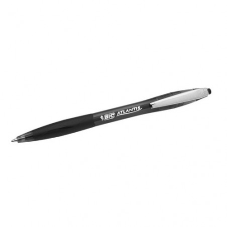 Bolígrafo retráctil 1 mm. Atlantis Soft  BIC rojo