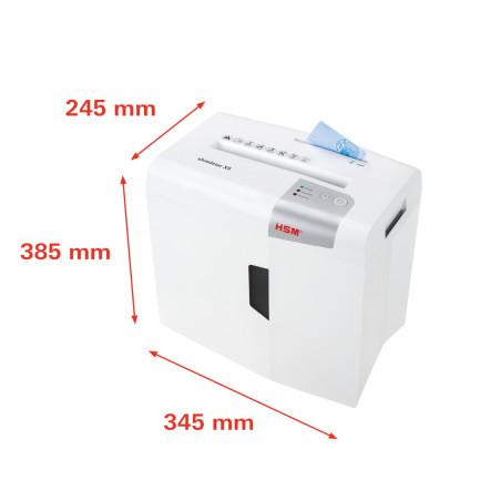 DESTRUCTORA (  5 fulls) MC 18 litres HSM X5 P-4 (4,5x30)