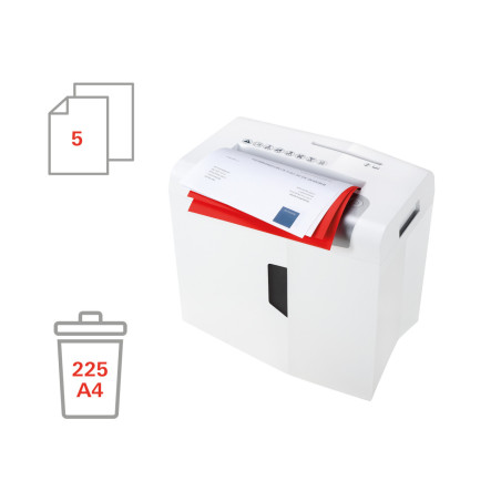 DESTRUCTORA (  5 fulls) MC 18 litres HSM X5 P-4 (4,5x30)
