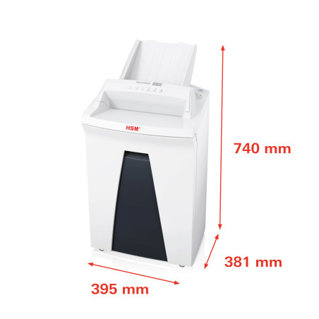 DESTRUCTORA (150 fulls/10 fulls) MC 35 litres HSM AF150 P-4 (04,