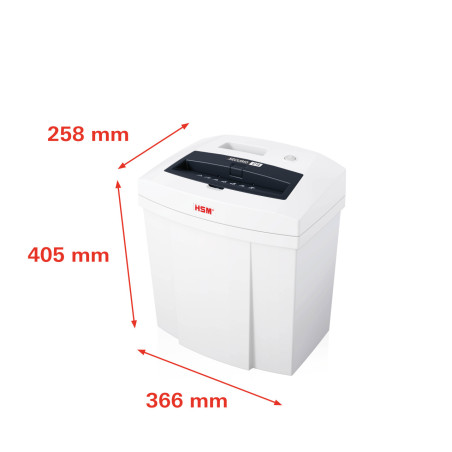 DESTRUCTORA (  6 fulls) MC 20 litres HSM C14 P-4 (4x2,5)