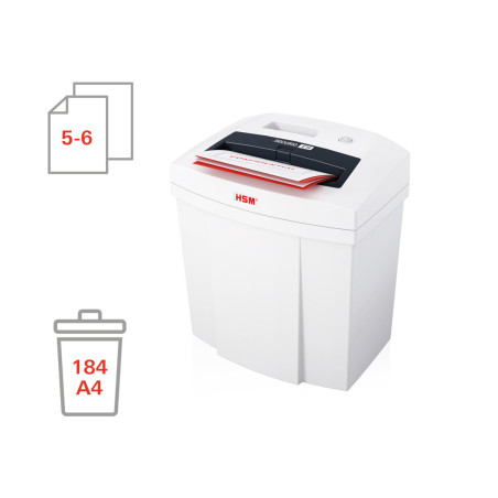 DESTRUCTORA (  6 fulls) MC 20 litres HSM C14 P-4 (4x2,5)