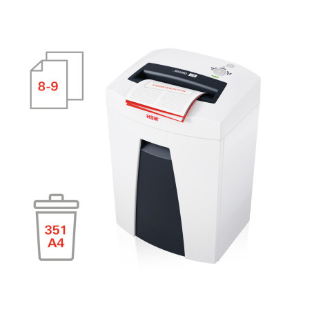 DESTRUCTORA (  9 fulls) MC 25 litre HSM C18 P-4 (3,9x30) CONTINU