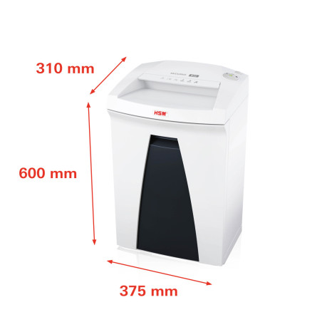DESTRUCTORA ( 11 fulls) MC 33 litres HSM B22 P-4 (3,9x30) CONTIN