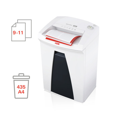 DESTRUCTORA ( 11 fulls) MC 33 litres HSM B22 P-4 (3,9x30) CONTIN