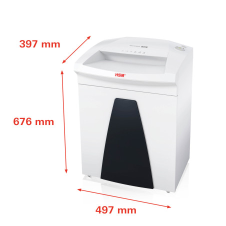 DESTRUCTORA ( 16 fulls) MC 55 litres HSM B26 P4 (4,5X30) CONTINU