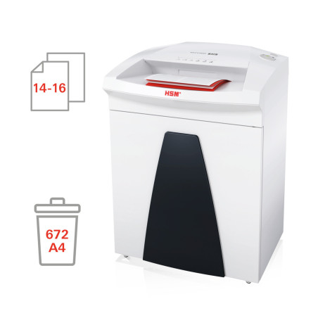 DESTRUCTORA ( 16 fulls) MC 55 litres HSM B26 P4 (4,5X30) CONTINU