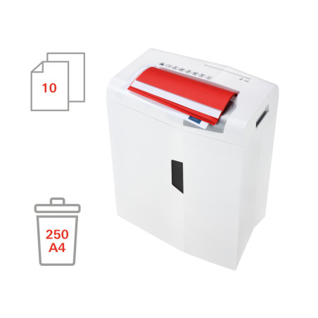 DESTRUCTORA ( 10 fulls) MC 20 litres HSM X10 P-4 (4,5x30)