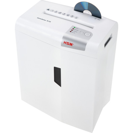 DESTRUCTORA ( 10 fulls) MC 20 litres HSM X10 P-4 (4,5x30)