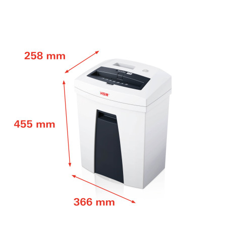 DESTRUCTORA (  7 fulls) MC 25 litres HSM C16 P-4 (4x25) CONTINUA