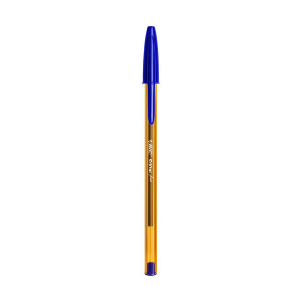 Bolígrafo tinta aceite punta 0,8mm azul Bic Cristal Fine