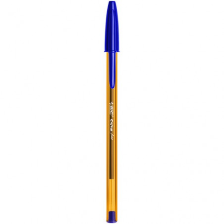 Bolígrafo tinta aceite punta 0,8mm azul Bic Cristal Fine