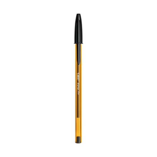 Bolígrafo tinta aceite punta 0,8mm negro Bic Cristal Fine Bolígrafo tinta aceite punta 0,8mm negro Bic Cristal Fine