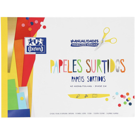 PAPER MANUALITATS 320x240 (42 FULLS ASSORTITS) SADIPAL S0400001