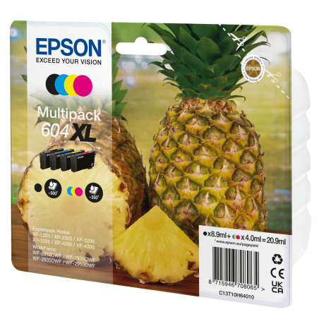 CARTUTX EPSON (C13T10H640)(604XL) PACK 1x500 + 3x350f