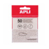 TACO NOTES ADH. 076X076 TRANSPARENT CRISTALL (50f)