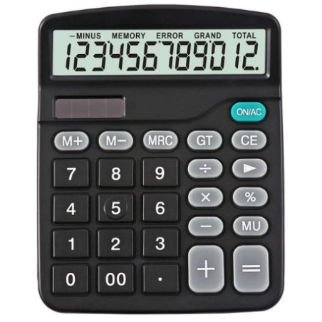 CALCULADORA SOBRETAULA 12D FOSKA CA3212-7 120x150