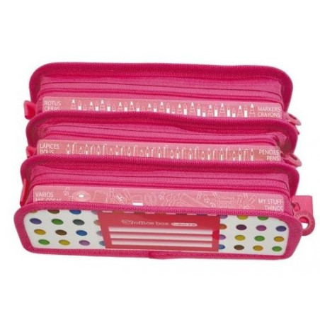 PLUMIER CREMALLERA TRIPLE COLORLINE