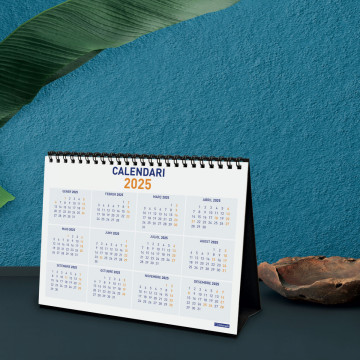 CALENDARI TAULA ESP. M/V 210X150 APU.CAT COLOR FINOCAM ANY 2024