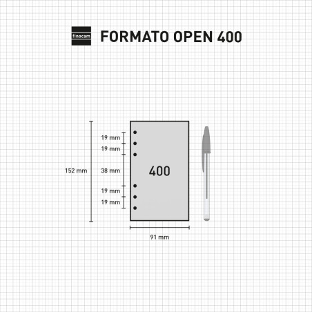 REC. AG. OPEN  400 (091x152) S/VV SP. AÑO 2024 (R499)