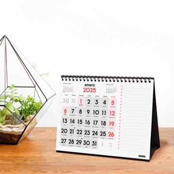 CALENDARI TAULA ESP. M/V 210x150 SP. NOTAS FINOCAM AÑO 2024