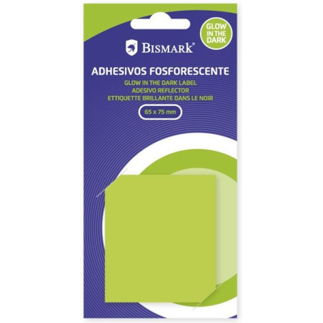 ETIQUETA FOTOLUMINISCENT 65x75mm