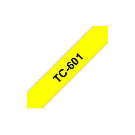 CINTA BROTHER TC601 12MM NEGRE/GROC
