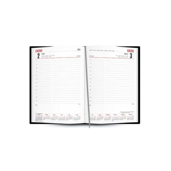 AGENDA JODSI 1DP 145x220 NEGRE (ECONOMICA ENCOLADA) CATALA ANY 2 AGENDA JODSI 1DP 145x220 NEGRE (ECONOMICA ENCOLADA) CATALA ANY 2