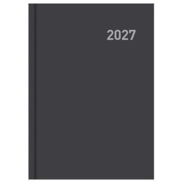 AGENDA JODSI 1DP 145x220 NEGRE (PAPER BLANC) CATALA ANY 2024