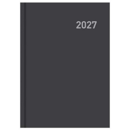 AGENDA JODSI 1DP 145x220 NEGRE (PAPER BLANC) CATALA ANY 2024