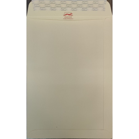 BOSSA BLANCA 184x261 VERJURADO CREMA 1/4 PROL (100u) UNI/GALGO 0