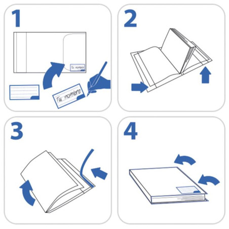 FORRO LLIBRES 22 CM (10u)