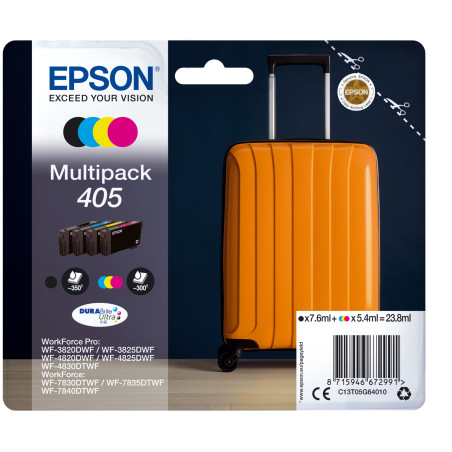 CARTUTX EPSON (T05G64010)(405) PACK 4 COLORS
