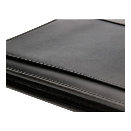 PORTA BLOC + 4 ANELLES FOLI CREMALLERA NEGRE
