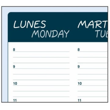 CALENDARI VADE ENCOLAT S/V 440x320 PERPETU 56f. SP LOAN T-152