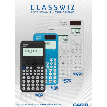 CALCULADORA CIENTIFICA CASIO FX85SPCW
