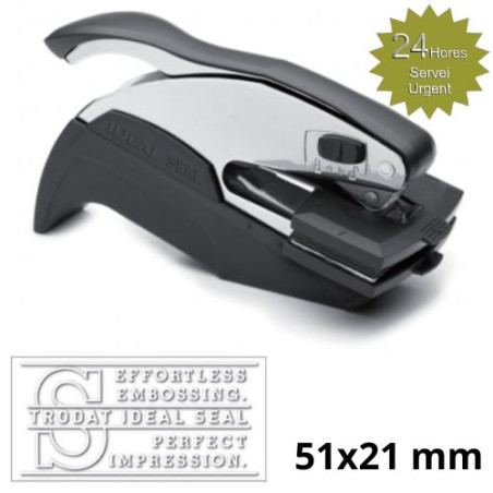 SEGELL RELLEU SEC 51x25 PERSONALITZAT fins 300grms.
