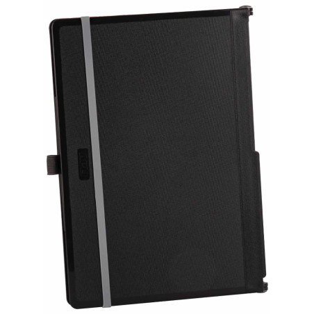 PLACA PINÇA A4 PLEGABLE A A5 PLASTIC NEGRE CLIPBOARD