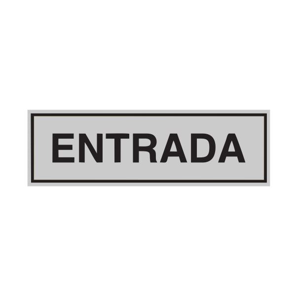 SENYAL EVACUACIO "ENTRADA" 175x055 ALUMINI estandar SENYAL EVACUACIO "ENTRADA" 175x055 ALUMINI estandar