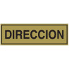 SENYAL INFORMACIO "DIRECCION" 165x045 ALUMINI DAURAT estandar