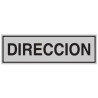 SENYAL INFORMACIO "DIRECCION" 175x055 ALUMINI estandar