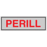 SENYAL PERILL "PERILL" 175x055 ALUMINI estandar