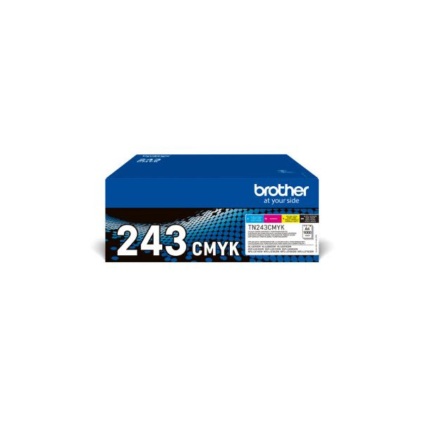 CARTUTX LASER BROTHER (TN243CMYK) PACK 4 COLORS  1000f