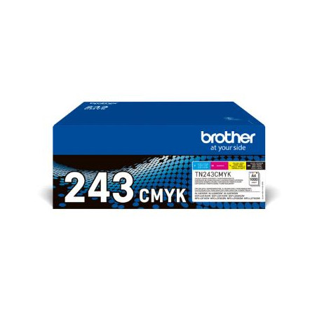 CARTUTX LASER BROTHER (TN243CMYK) PACK 4 COLORS  1000f