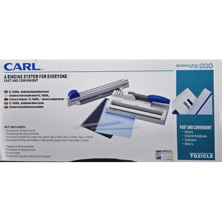 ENCUADERNADORA WIRE-O CARL TZ34S
