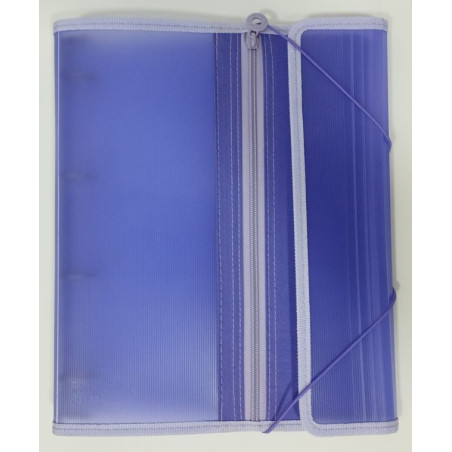 CARP. 4A. 25MM. DIN-A4 PLASTIC + GOMES + SOLAPA + ESTUIG CREM AS
