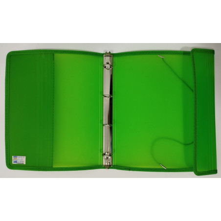 CARP. 4A. 25MM. DIN-A4 PLASTIC + GOMES + SOLAPA + ESTUIG CREM AS