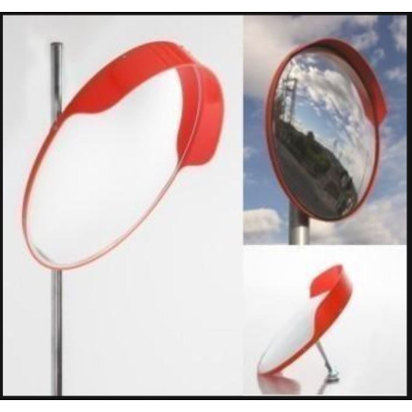 MIRALL EXTERIOR 600 mm CONVEXE POLICARBONAT 0,8mm