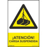 SENYAL PERILL "CARGA SUSPENDIDA" 210x300 PVC
